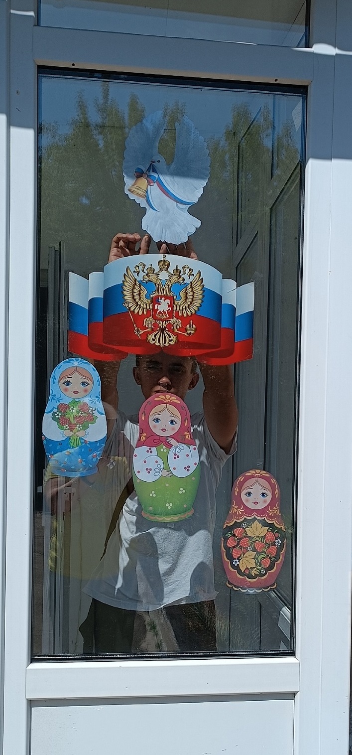 Участие в акции "#ОкнаРоссии" 1 2 - Макеевский Профессиональный Техникум