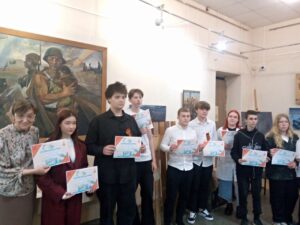 Участие в в Х городской конференции «Всмотрись в военные года» photo 2025 04 25 12 49 54 - Макеевский Профессиональный Техникум
